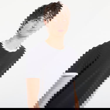 Tričko A.P.C. A.P.C. Short-Sleeved Contrast T-Shirt XL Čierna | COHBQ-H26529 LZZ, 1