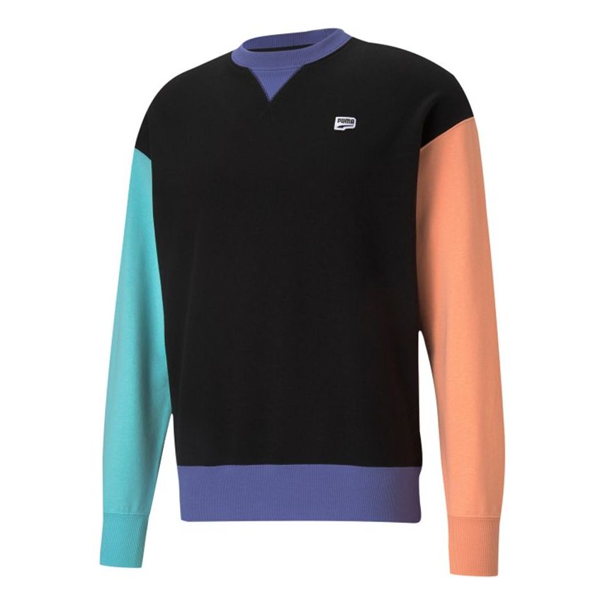 Sveter Puma Graphic Crew Logo Printed Sweater Rôznofarebný | 531426-51, 0