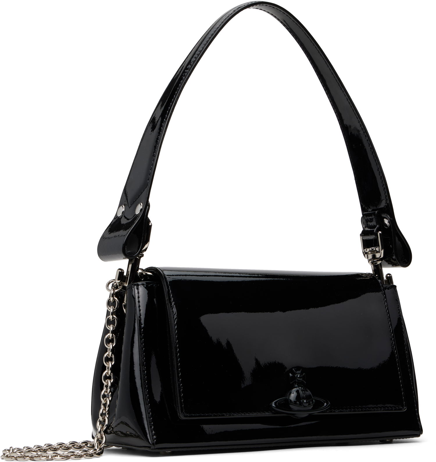 Taška cez rameno Vivienne Westwood Vivienne Westwood Medium Hazel Shoulder Bag Čierna | 46020004W-L001O-, 1