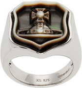 Vivienne Westwood Johan Mother-of-Pearl Orb Signet Ring
