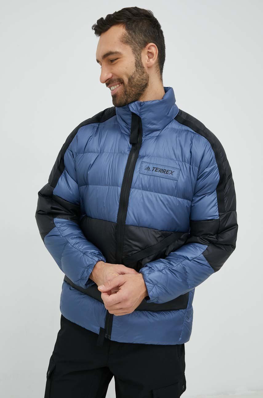 Prešívaná bunda adidas Performance Puffer Jacket Modrá | HH9245, 0