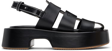 Tenisky a topánky JW Anderson JW Anderson Stripe Platform Sandals Čierna | SN0098-LA0323, 0