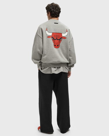 Mikina Fear of God BULLS SPORTS FIT Kanga Pocket Crewneck Šedá | 192NB256506F, 2