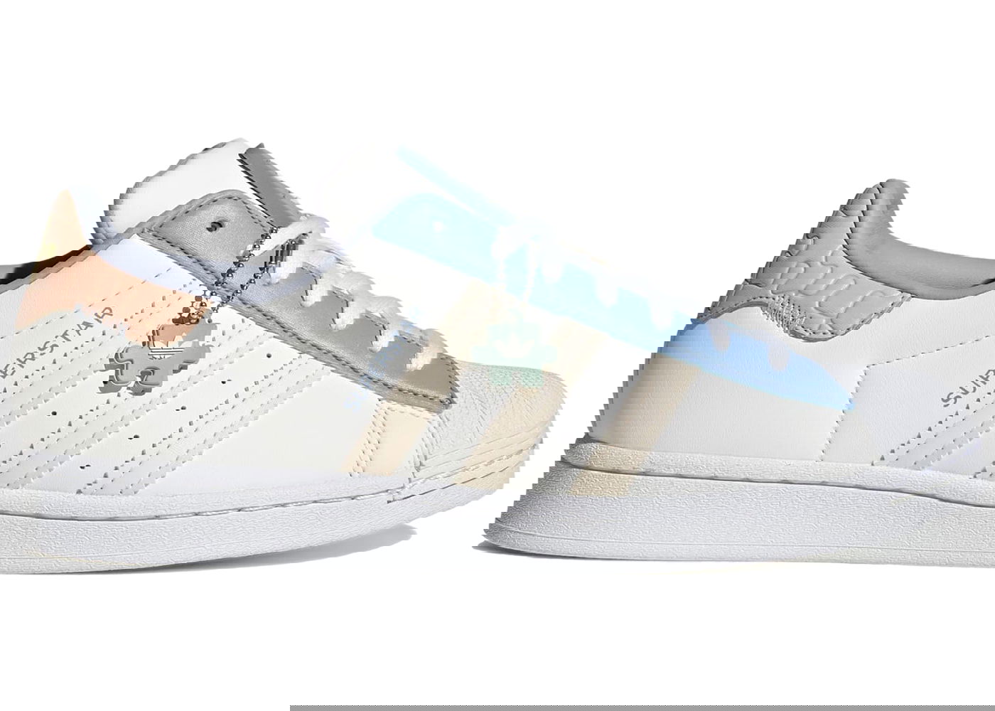 Tenisky a topánky adidas Originals adidas Superstar Puzzle Off White Ecru Tint Biela | GZ3413, 0