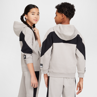 Mikina Nike Nike Air Fleece Hoodie Šedá | HF8812-009, 3
