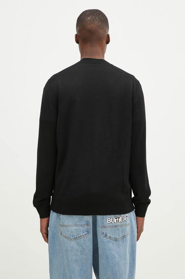 Sveter MAISON KITSUNÉ Bold Fox Head Cardigan Čierna | MM00509KT1036, 2