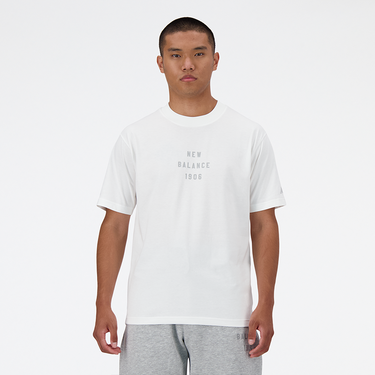 Tričko New Balance t-s Biela | MT41519WT, 0