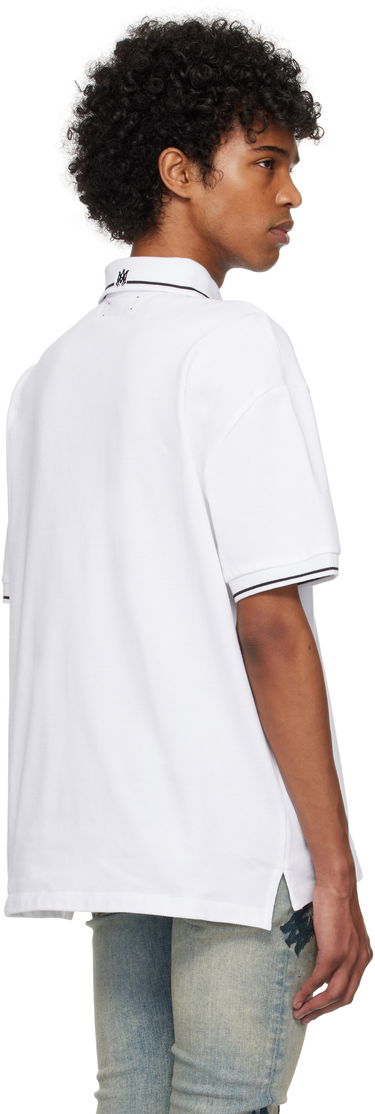 Polo tričko AMIRI Amiri MA Core Logo Polo Biela | AMJYPO1009, 2