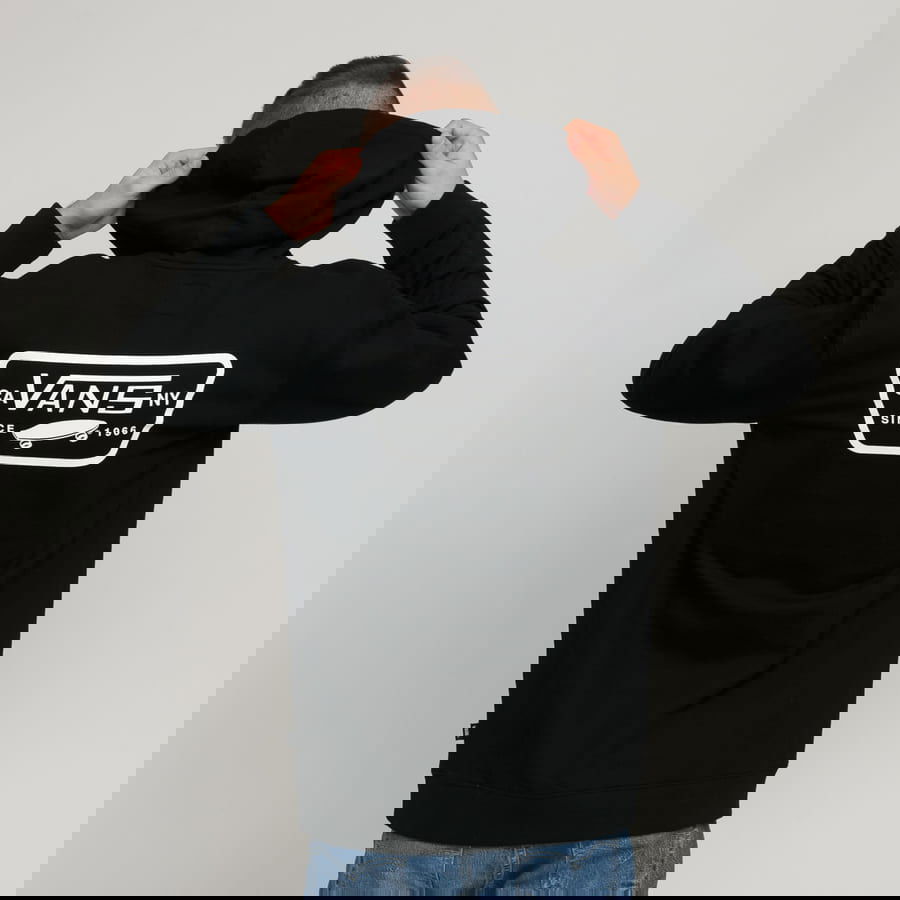Mikina Vans Full Patched PO II Hoodie Čierna | VN0A45CJBLK1, 1