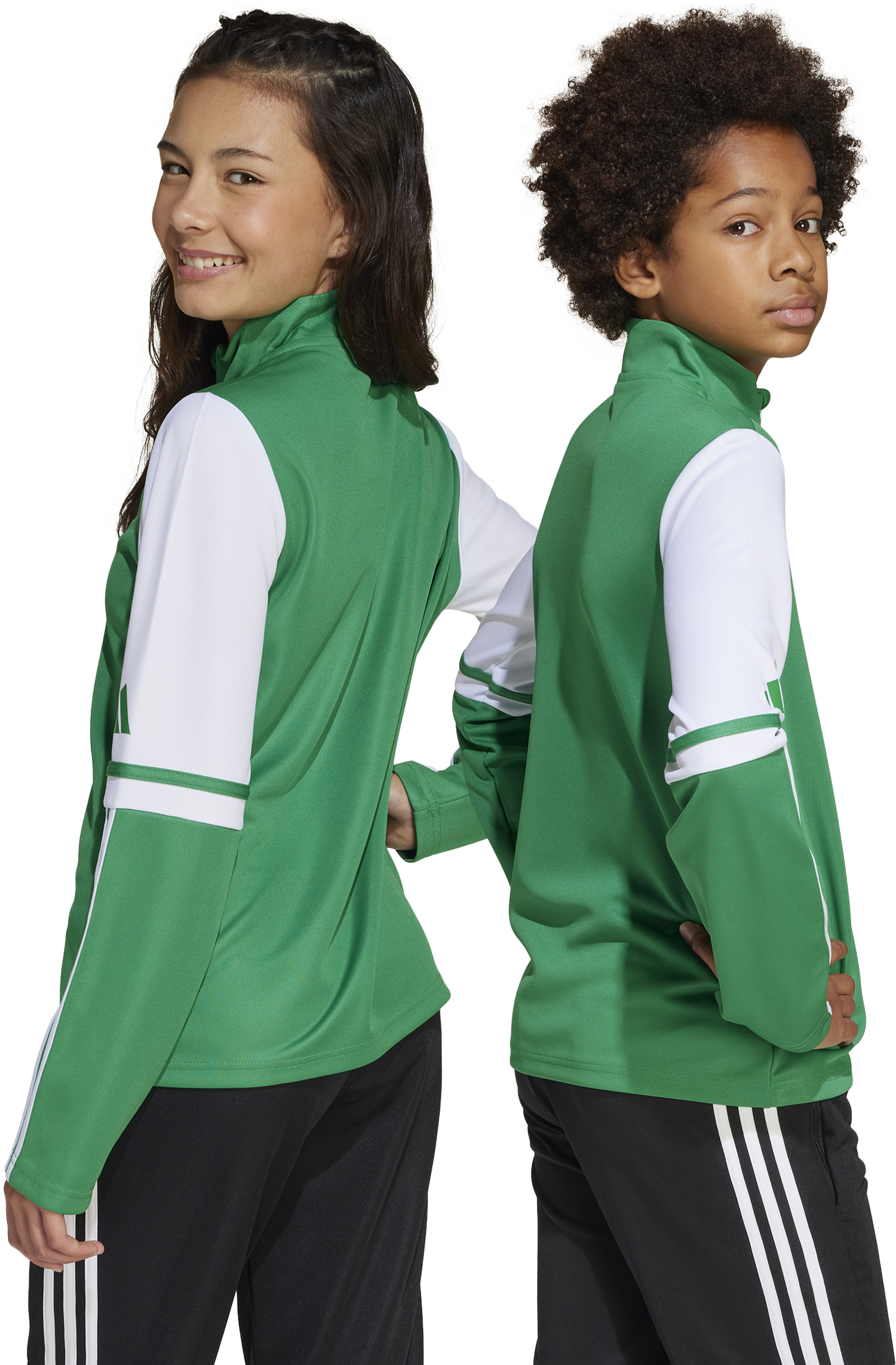 Sveter adidas Originals SQ25 TR TOP Long Sleeve Pullover Zelené | jp3160, 1