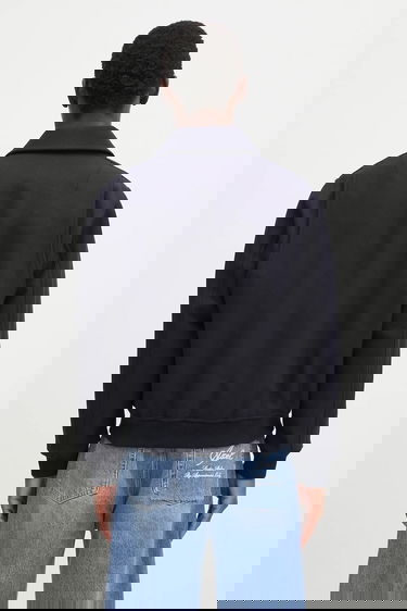 Bomber bunda Lacoste Wool Transitional Oversize Bomber Jacket Navy | BH2888, 2