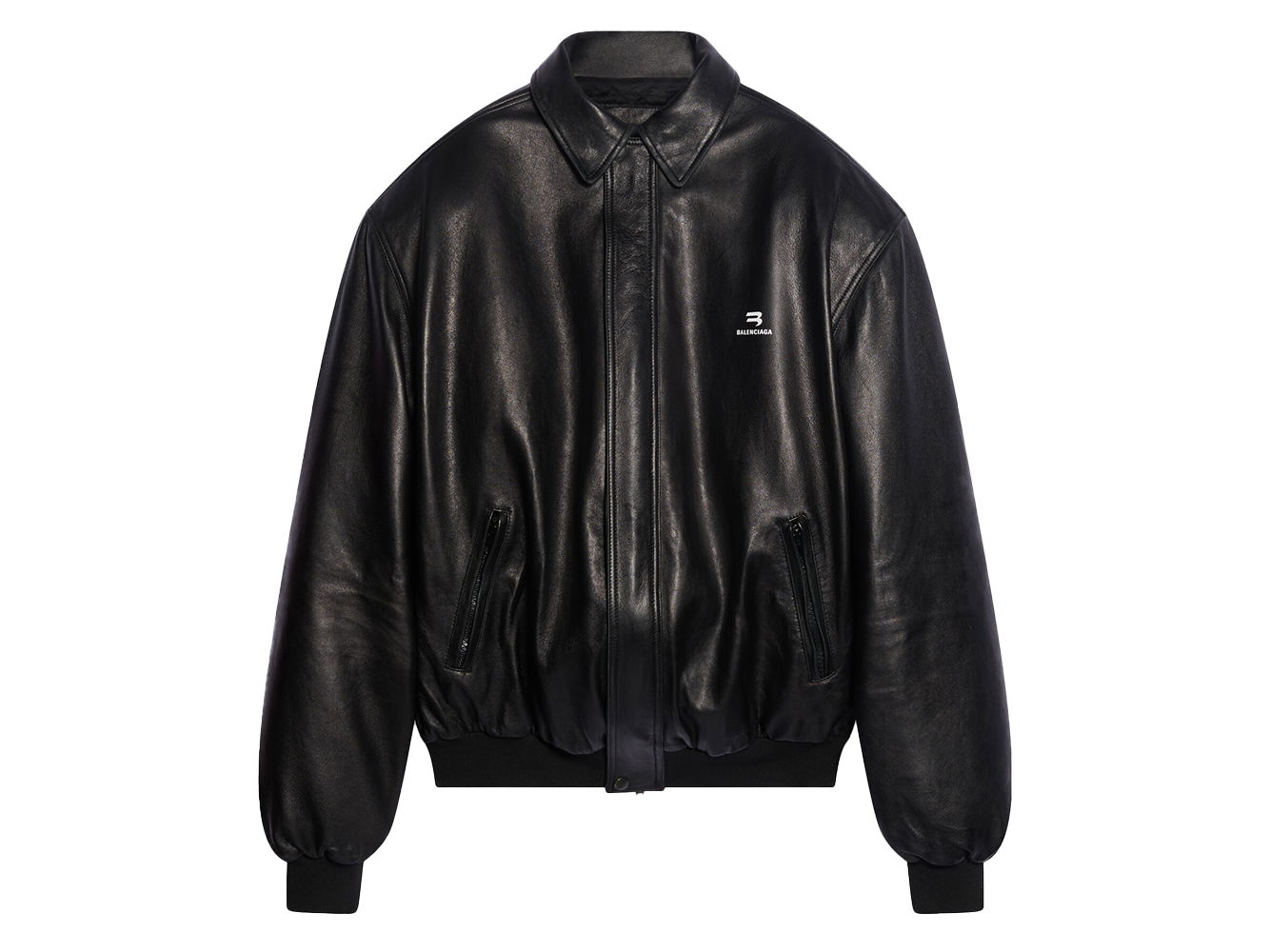 Košeľa Balenciaga Sporty B Taxi Blouson Čierna | 674318TLS010100, 0