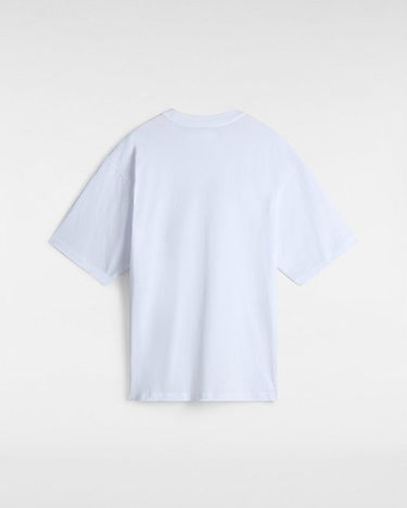 Tričko Vans Retro V T-shirt Biela | VN000HFZWHT, 1
