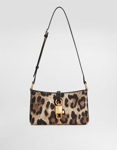 Taška cez rameno Dolce & Gabbana Dolce & Gabbana Leopard-print Lock Shoulder Bag Rôznofarebný | BB7891A0007HY13M, 1