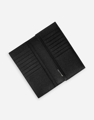 Peňaženka Dolce & Gabbana Calfskin Vertical Wallet With Logo Tag Čierna | BP2573AG21980999, 3