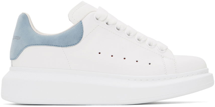 Oversized Sneakers "White & Blue"