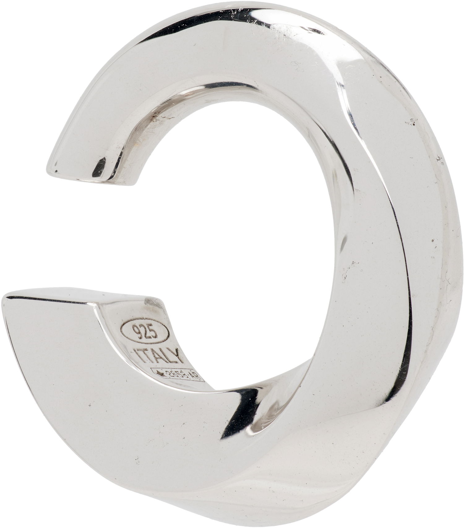 Náušnice Jacquemus 'The Tourni' Single Ear Cuff Metalická | 25HJWW00766AOT4052, 1