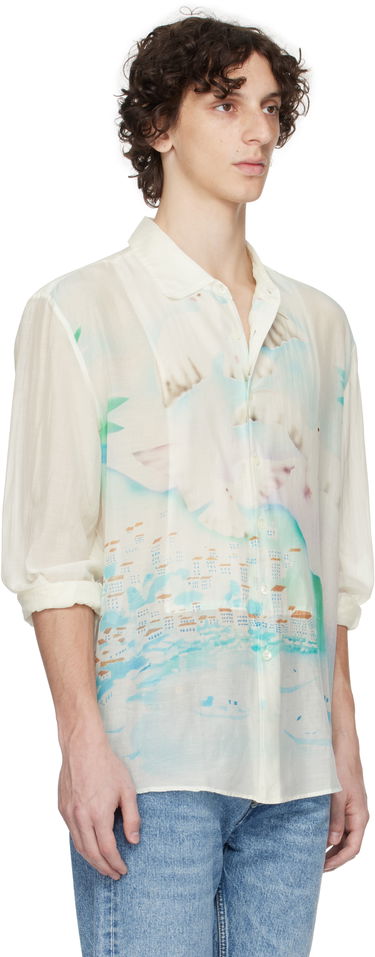 Košeľa OUR LEGACY Our Legacy Adorn Print Shirt Biela | M2252AS, 1