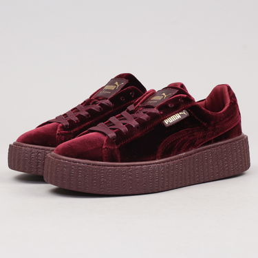 Tenisky a topánky Puma FENTY / Creeper Velvet royalpurple - purple - royalpurple Vínová | 364466 02, 0