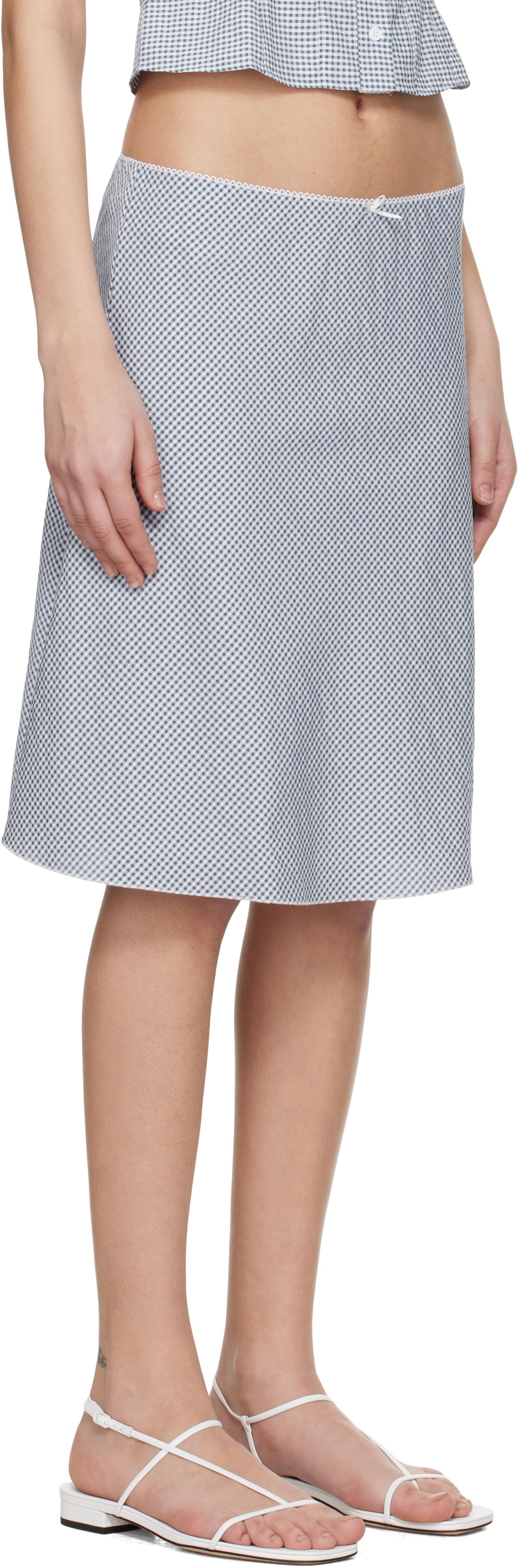 Sukňa GUIZIO Guizio Paloma Midi Skirt Šedá | S25338W152, 1