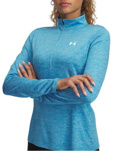 Mikina Under Armour Under Armour Tech 1/2 Zip Sweatshirt Modrá | 1384225-452, 0