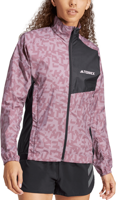 Bunda adidas Performance adidas Terrex TRAIL WIND J W Fialová | in2946, 0
