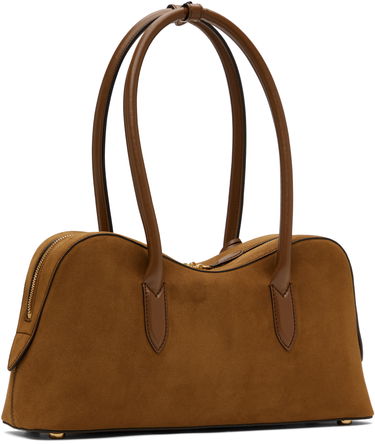 Kabelka Stella McCartney Stella McCartney Ryder Suede Shoulder Bag Hnedá | 7B0138WP0554, 2
