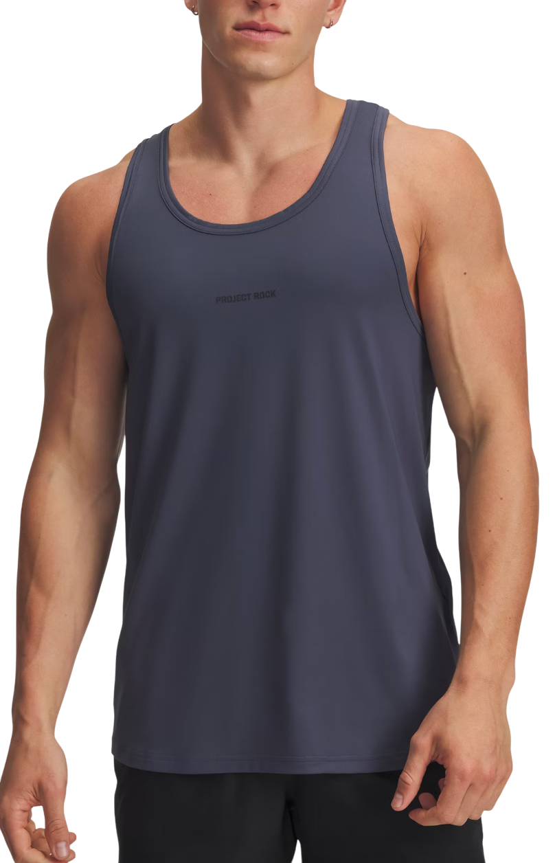 Tielko Under Armour Project Rock Iso Chill Tank Top Modrá | 6007179-044
