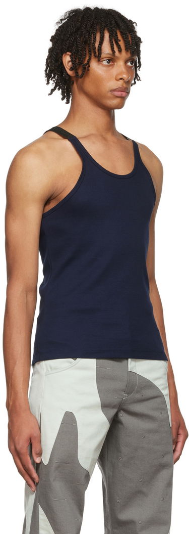 Tielko Dion Lee Dion Lee Exclusive Tank Top Navy | BLACK RIB, 1