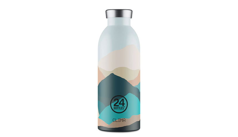 Fľaše 24Bottles New Clima Bottle Mountains 500 ml Rôznofarebný | CB_050_1857