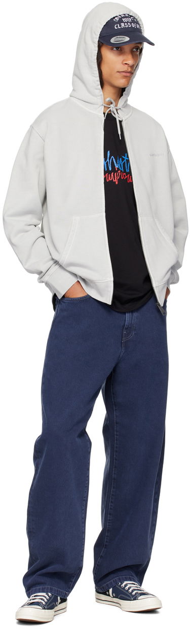 Džínsy Carhartt WIP Landon Relaxed Jeans Navy | I033749, 3