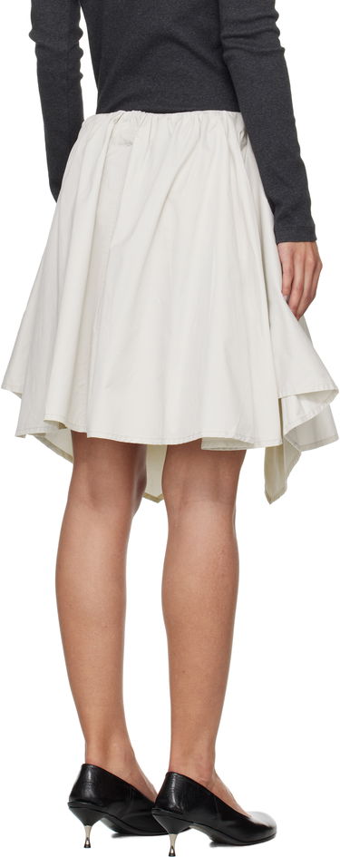 Sukňa OUR LEGACY Our Legacy Mainsail Mini Skirt Biela | W2254MD, 2
