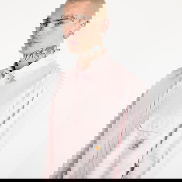 Košeľa Carhartt WIP Longsleeve Irwin Shirt Ružová | I034530.2P7XX, 2