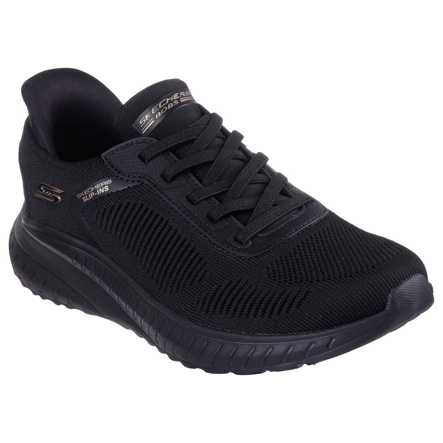 Tenisky a topánky Skechers Bobs Squad Chaos Slip-Ins Čierna | 117497-BBK, 0
