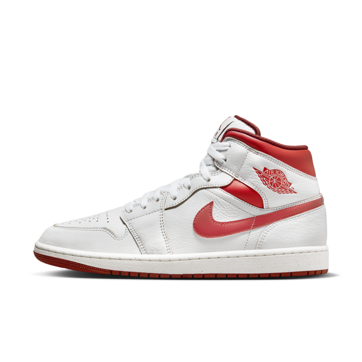 Air Jordan 1 Mid SE "White Dune Red"