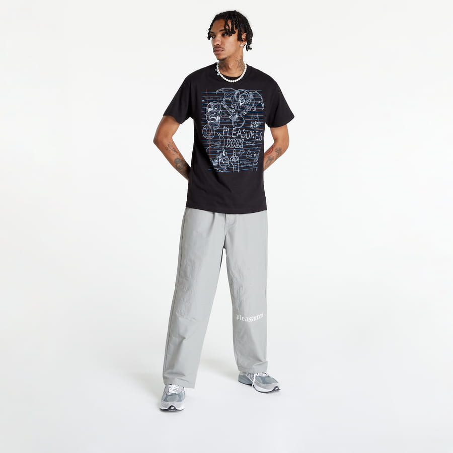Tričko Pleasures Homework T-Shirt Čierna | P22SU042 Black, 1