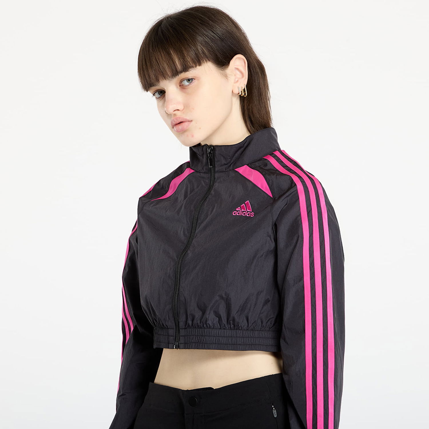 Bunda adidas Originals Teamgeist Adicolor Cropped Track Top Rôznofarebný | JZ8276, 1