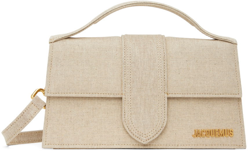 Taška cez rameno Jacquemus Le Papier 'Le Grand Bambino' Bag Béžová | 22H213BA007-3071, 0