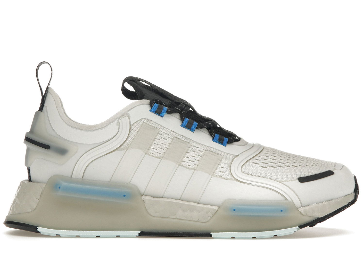 Tenisky a topánky adidas Originals adidas NMD R1 V3 Crystal White Blue Rush Šedá | GX2086, 0