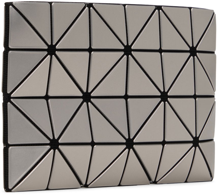 Peňaženka BAO BAO ISSEY MIYAKE Metallic Geometric Patterned Clutch Bag Šedá | BB46AG625, 1
