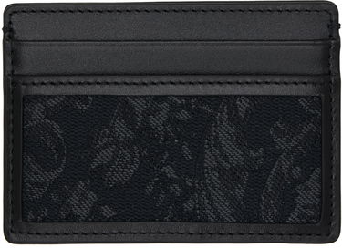 Peňaženka Versace Black Barocco Card Čierna | 1012892_1A09321, 1