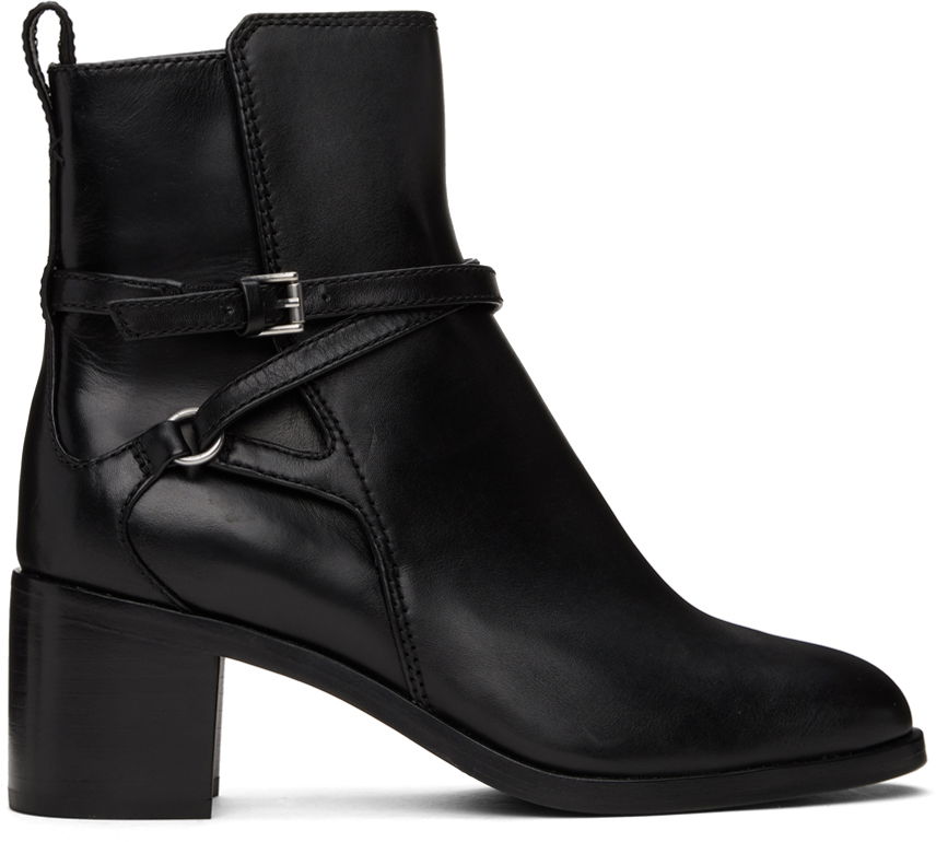 Oblečenie rag & bone Rag & Bone Hazel Buckle Boots Čierna | WFF23FF013SX13, 0