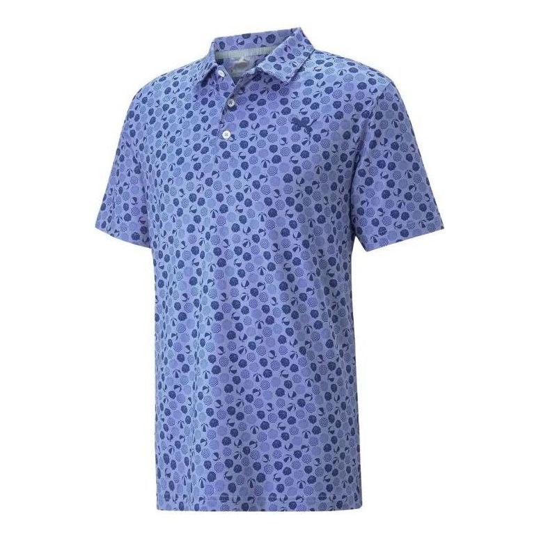 Polo tričko Puma Mattr Beach Trip Polo Shirt Modrá | 535444-03