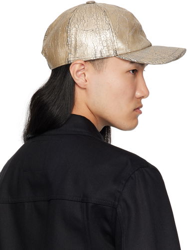 Šiltovka Rick Owens Rick Owens DRKSHDW Megacrust Denim Baseball Cap Metalická | DA01E3478 SGMC, 2