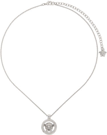 Náhrdelník Versace Silver Medusa '95 Pendant Necklace Metalická | 1015201_1A00620, 0