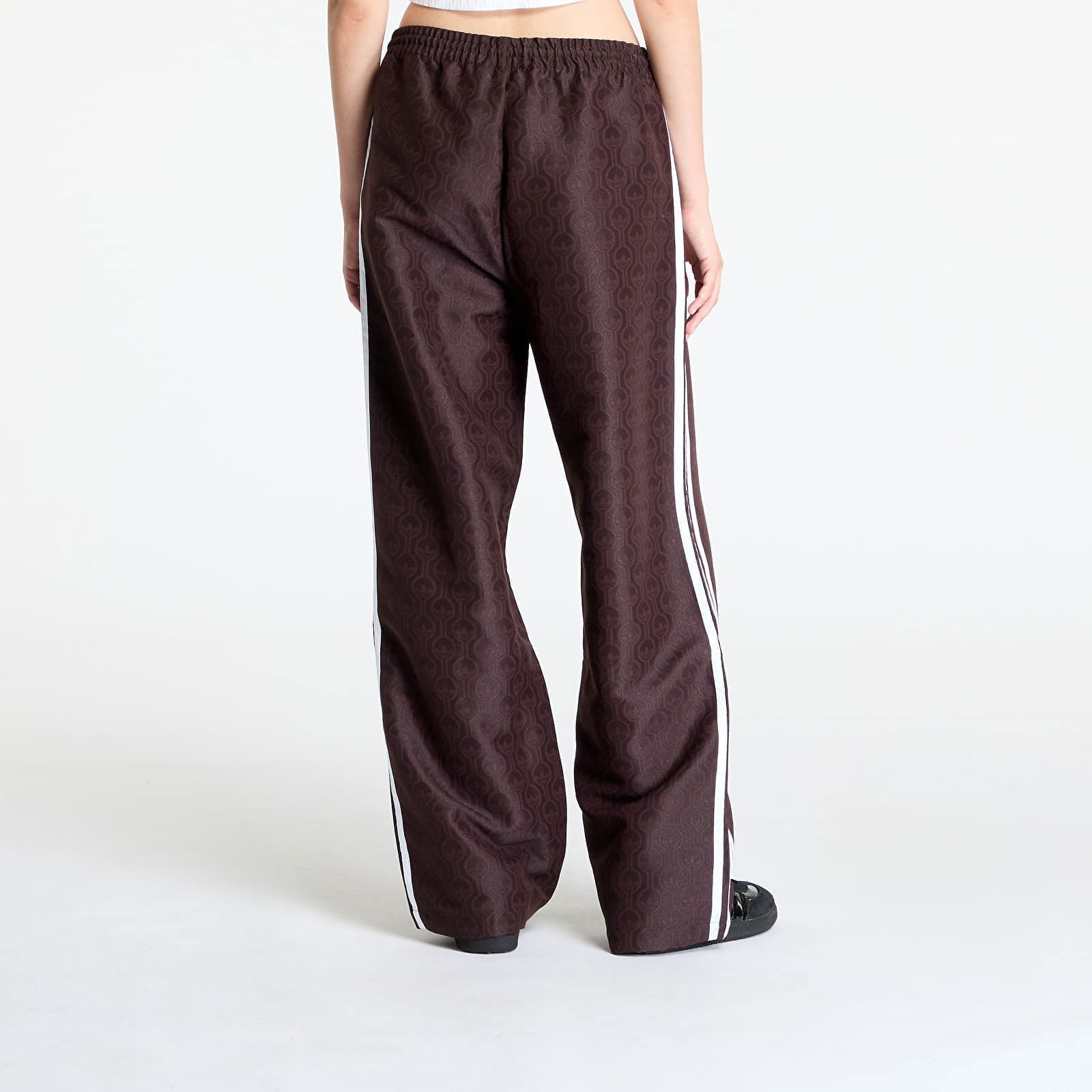 Oversized Monogram Track Pant Shale Brown