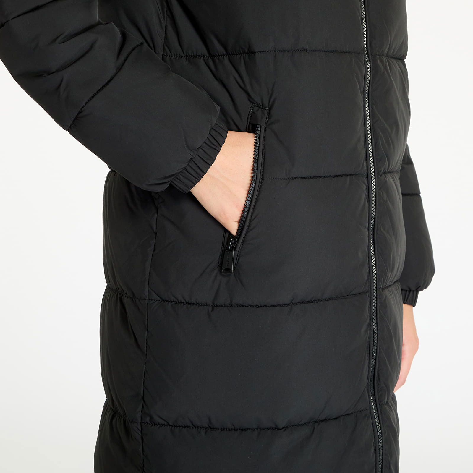 Maxi Essential Puffer Coat Black