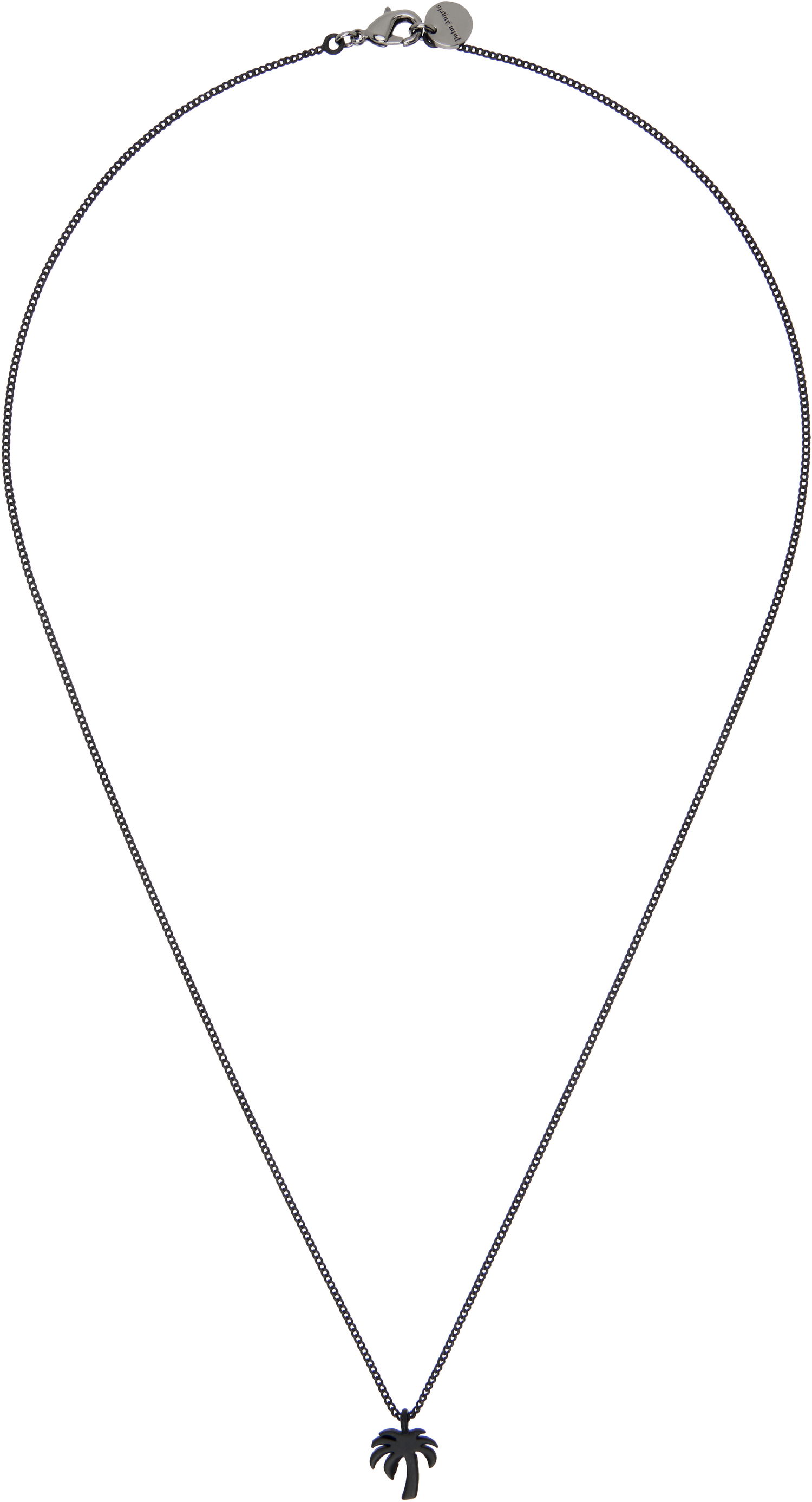 Náhrdelník Palm Angels Palm Charm Necklace Čierna | PMOB124F24MAT0011010, 0
