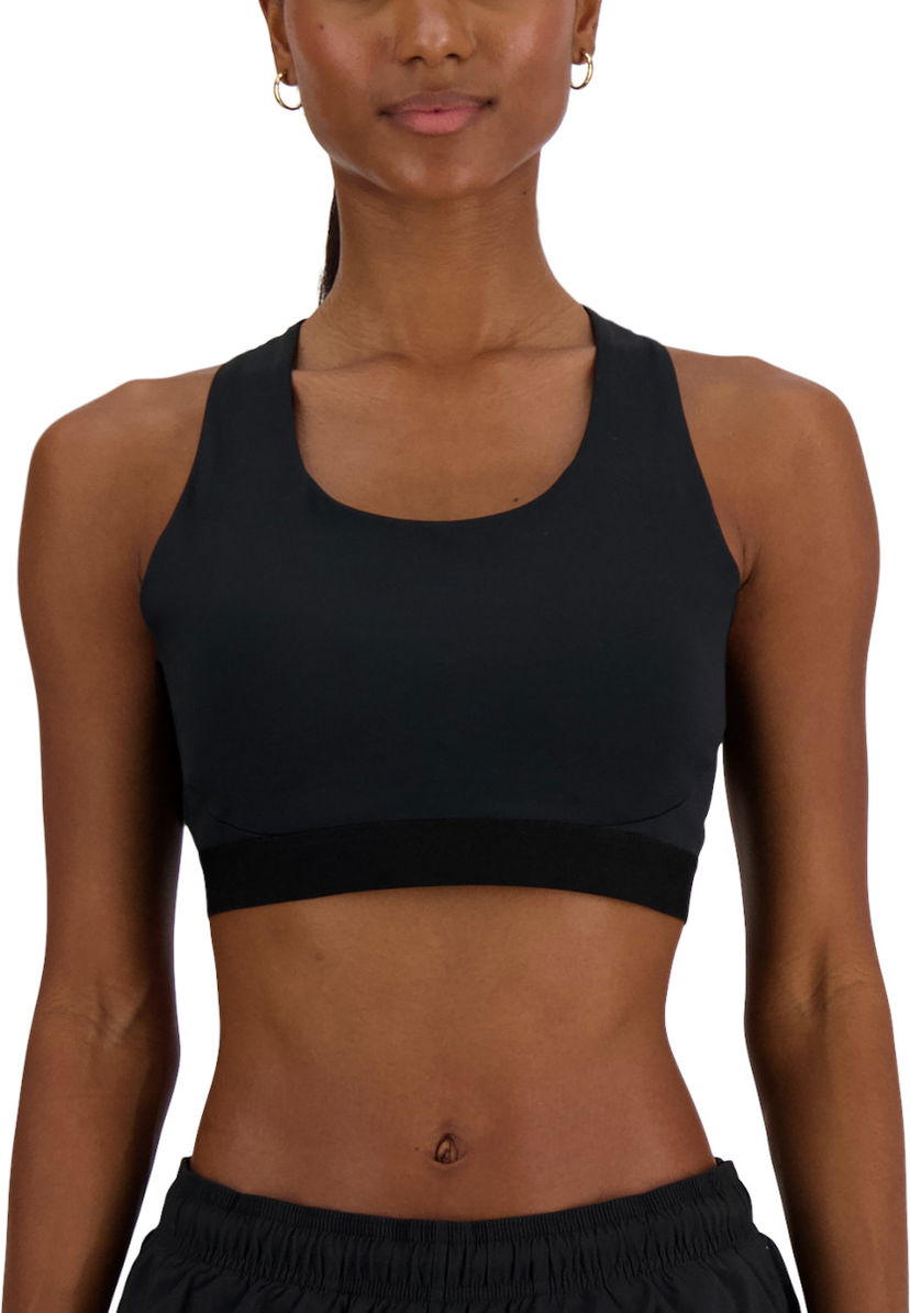 Podprsenka New Balance Sleek Medium Support Pocket Sports Bra Čierna | wb41046-bk