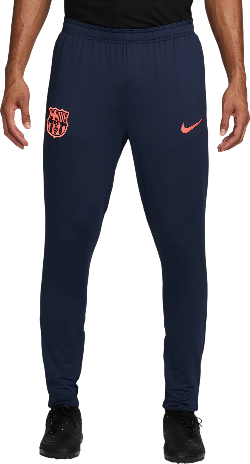 Tepláky Nike FC Barcelona Strike Soccer Knit Pants Navy | hm3381-410, 0